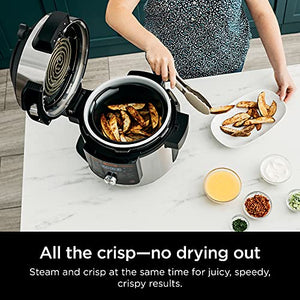 Ninja - Foodi 14-in-1 8qt. XL Pressure Cooker & Steam Fryer with SmartLid -  Stainless/Black